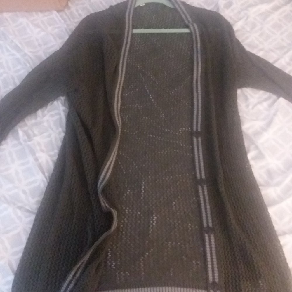 American Eagle Outfitters Cable-Knit Cardigan